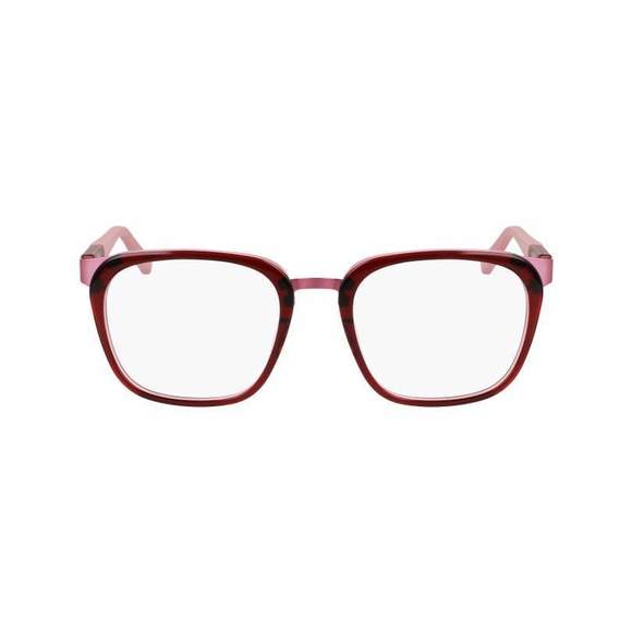 Cole Haan CH4523 Eyeglasses 604 Burgundy Crystal 52mm